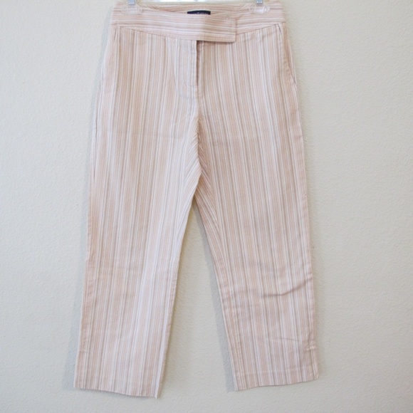 Ann Taylor Cropped Ankle Pants Business Casual - Picture 1 of 8